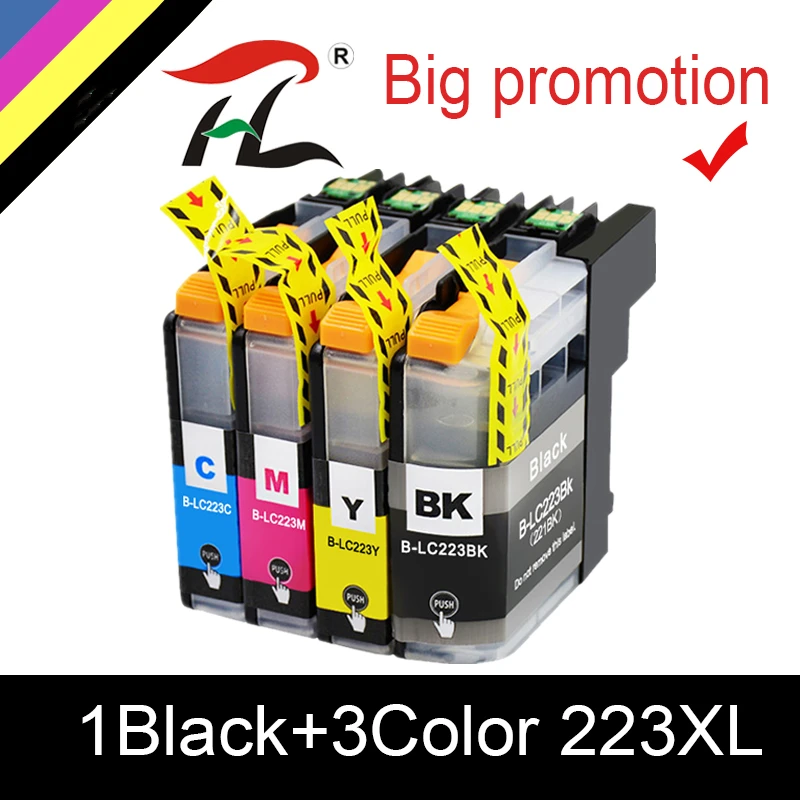 

LC223 LC221 LC 223 Compatible Ink Cartridge For Brother DCP-J4120DW MFC-J4420DW MFC-J4620DW MFC-J4625DW MFC-J5320DW Printer ink