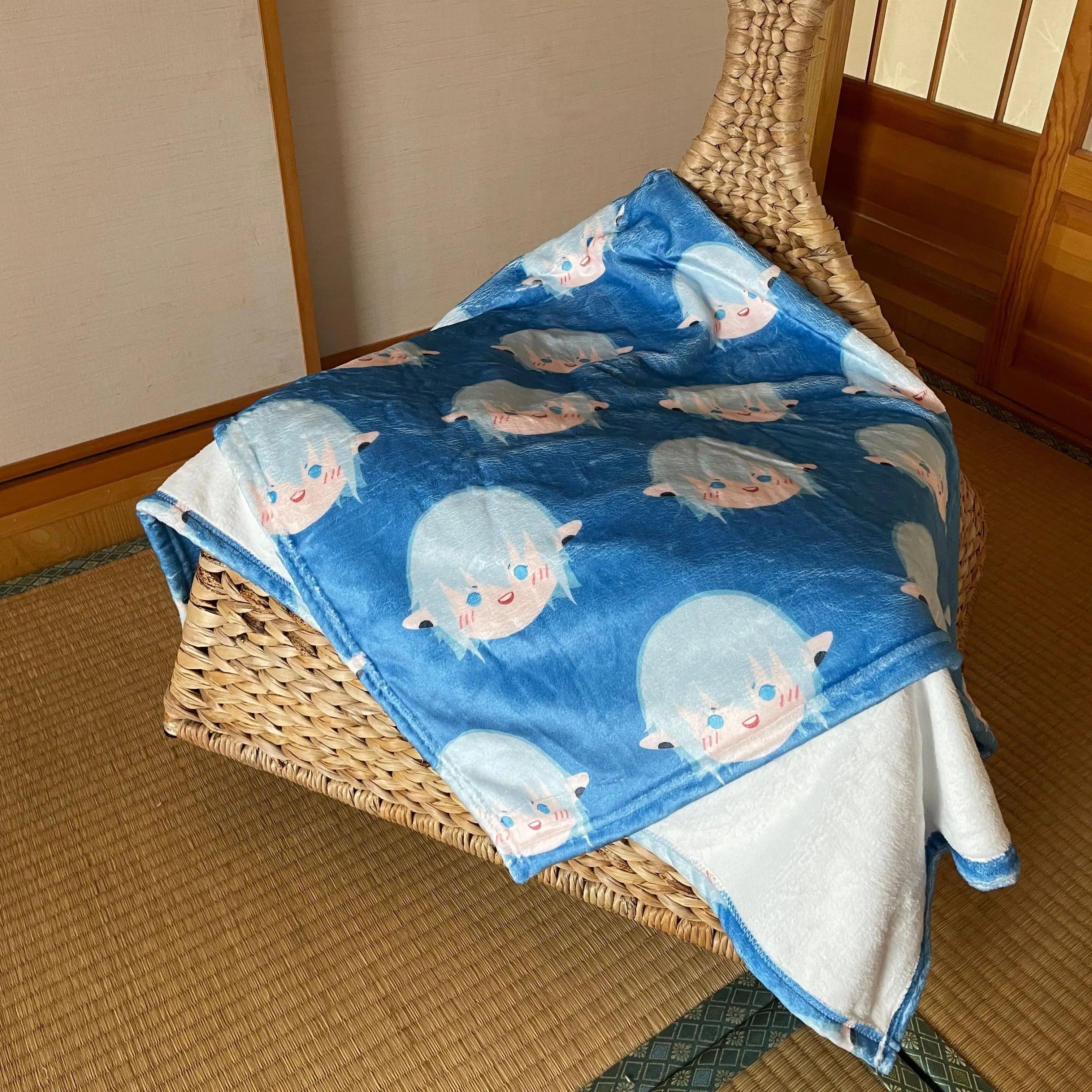 

Game Fantasy XIV FF14 HAURCHEFANT Zenos yae Galvus Aymeric De Borel Estinien Blanket Sleep Air Conditioning Blanket Anime Gift