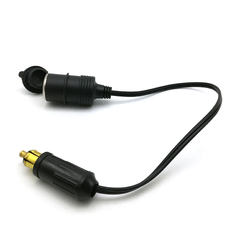 DC12V 24V адаптер прикуривателя для мотоцикла гнездо шнура удлинителя штепсельная