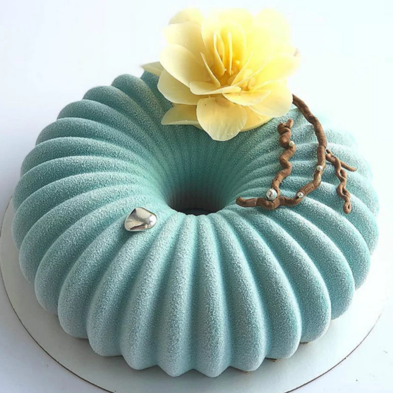 6 Cavities Strip Circle Silicone Soap Mold For DIY Handmade Candle Cake Molds |