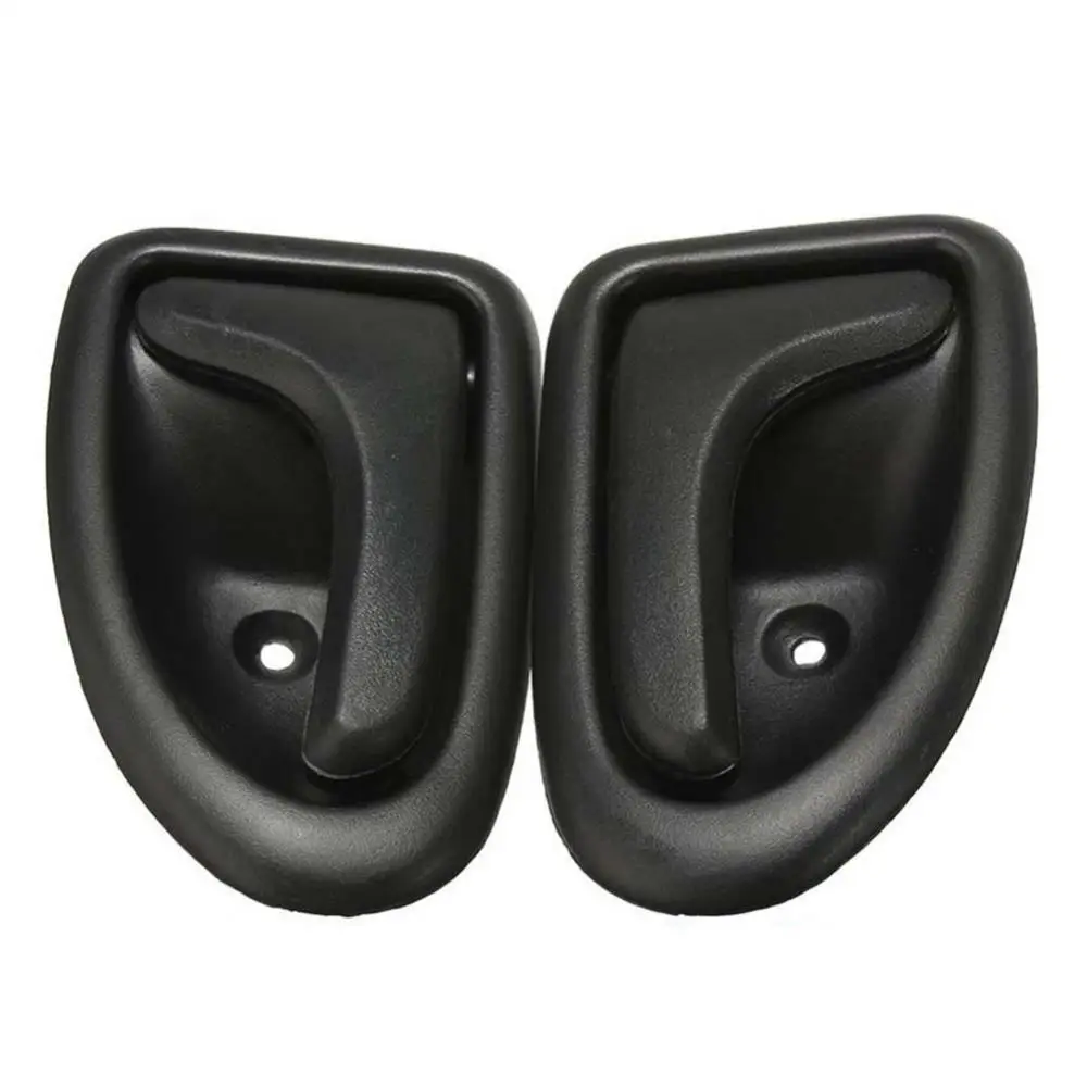 

Left/Right Plastic Car Interior Door Plating Handles Knobs for Renault Clio