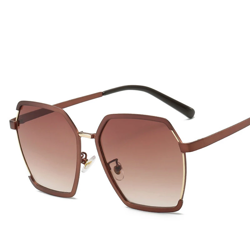 

Vintage Polygon Sunglasses For Women Men Brand Sun Glasses Female Square Clear Lens Glasses Retro Eyeglasses Unisex