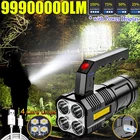 Мощный фонарик четыре головки USB Перезаряжаемый светодиодный фонарик Кемпинг ультра яркий фонарь Flightlight Olight рыбалка кемпинг