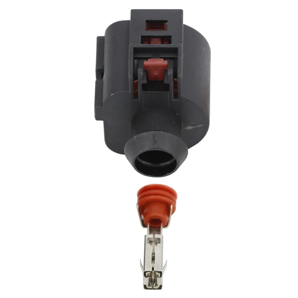 

1 Pin Black Car Connector Car Waterproof Connector with Terminal Plug DJ7015A-6.3-21 1P