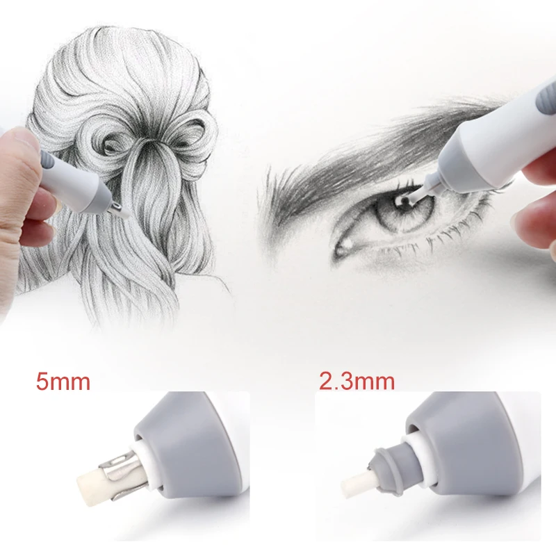 Регулируемый автоматический ластик ручка с 5 мм 2 3 для заправки зажигалок Батарея работает аксессуары