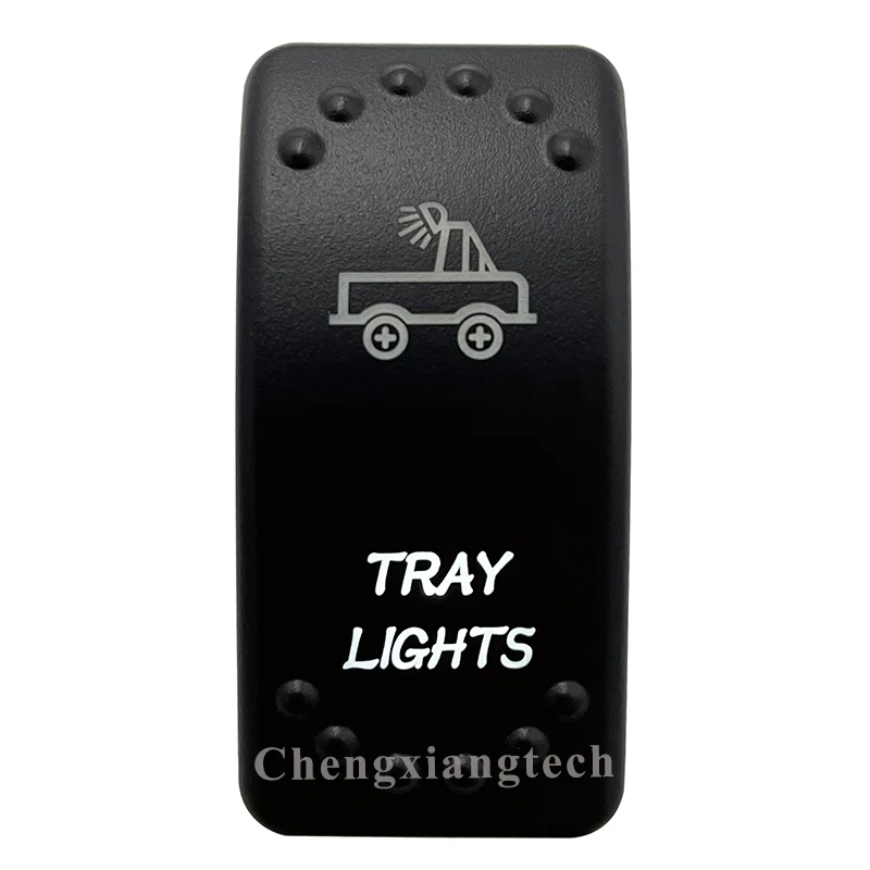 Белый светодиодный выключатель питания SPST на 3 контакта 12 В 20 А 24 10 только для Carling