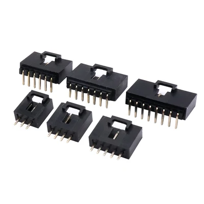 10 шт./набор MX2.54 Dupont разъем 2/3/4/5/6/8/12Pin с ремешком и пряжкой однорядные 2 54 мм прямой