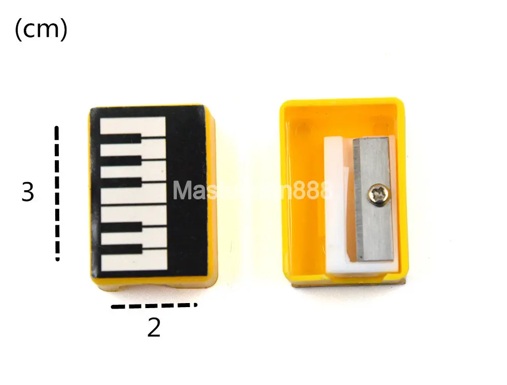 Музыкальный стиль 6 шт. клавиши для пианино высокие частоты ноты карандаш