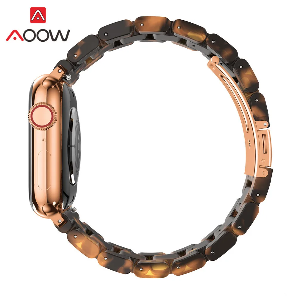 Резиновый ремешок для часов Apple Watch 38 мм 40 мм розовое золото Складная пряжка белый для женщин и мужчин сменный Браслет ремешок для iwatch 12 3 4