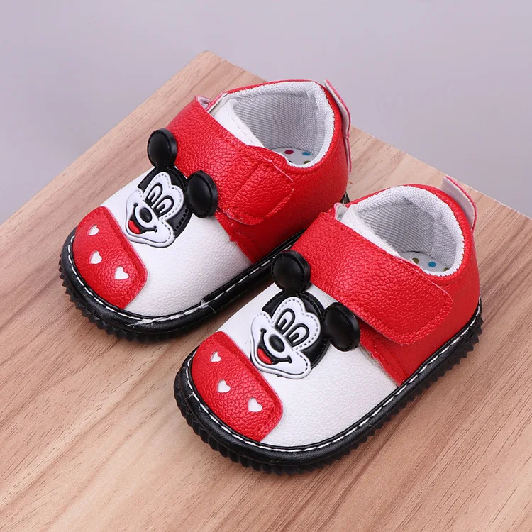 

boys Cartoon Mickey Mouse baby casual shoes girls Minnie soft light shoes eu size 15-19