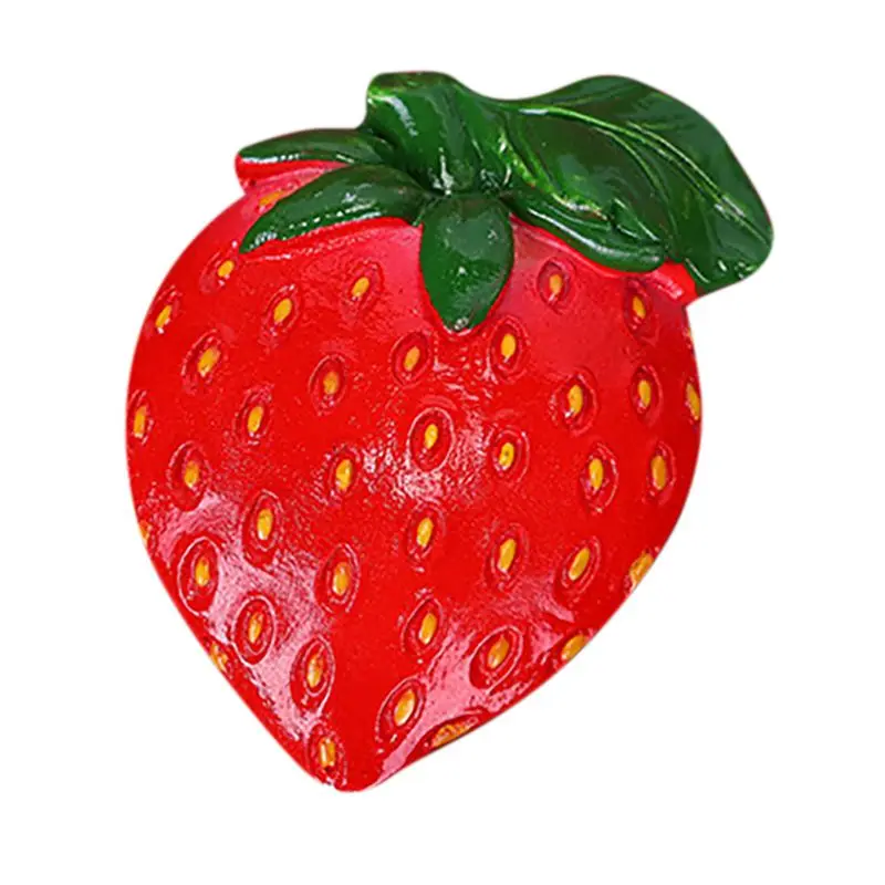 

2021 Stereo Refrigerator Stickers Simulation Fruit Food Refrigerator Stickers Cartoon Cute Resin Refrigerator Magnetic Sticker