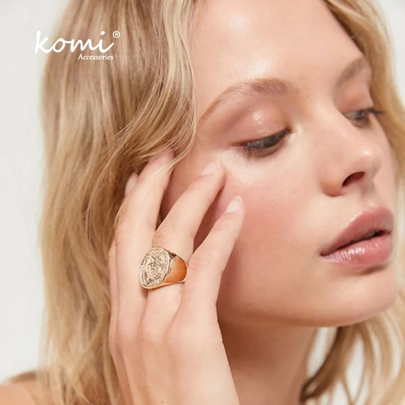 Коми Ретро тренд Инс ветер глаз человек Аватар геометрическое Кольцо Фатима