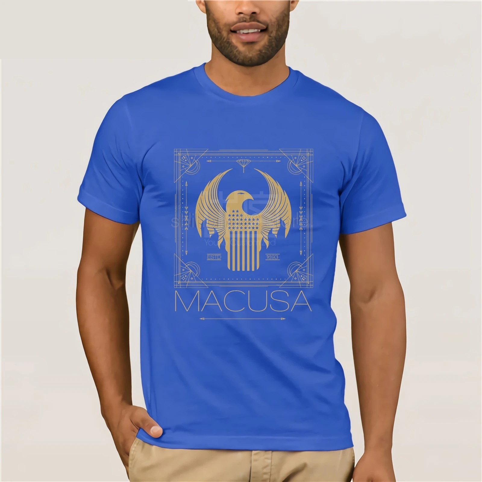 Macusa Est 1693 Фантастические звери и где их найти футболка Летняя модная мужская