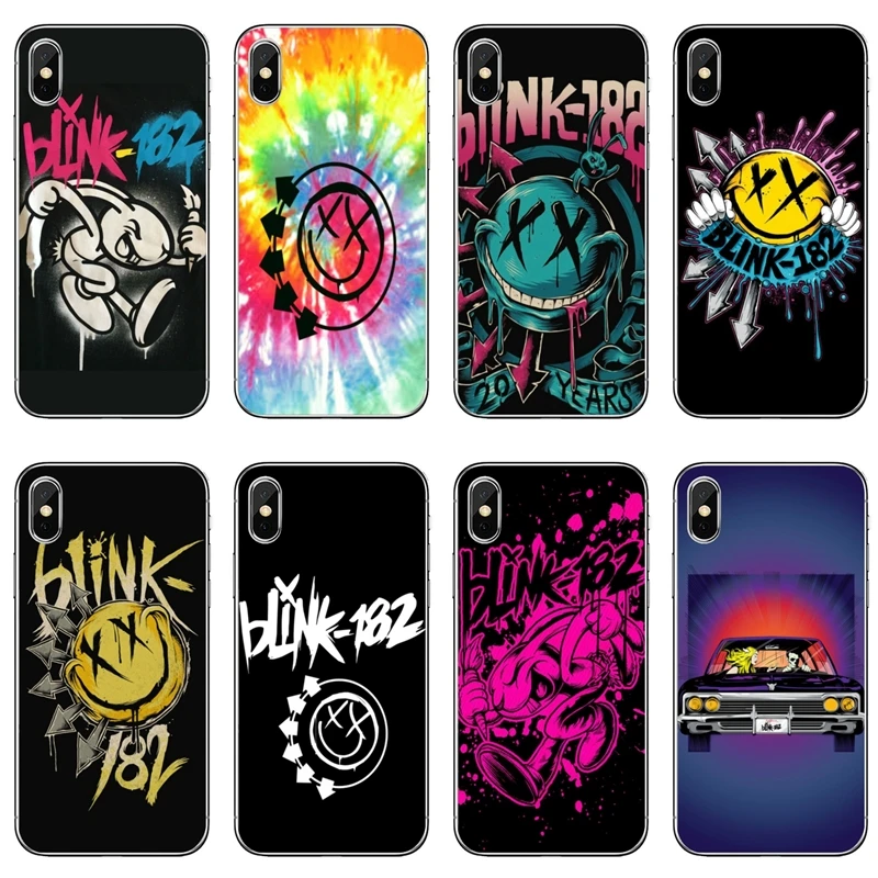 Мягкий прозрачный чехол Blink 182 Band для Xiaomi Redmi Note 7 6 6A 5A 4 4A 3 pro S2 5 plus 4x Pocophone F1|Бамперы| |