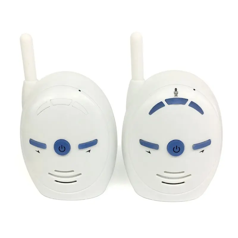 V20 Portable Baby Sitter 2.4GHz Baby Monitor Audio Digital Voice Broadcast Double Talk Walkie-talkie(European plug)