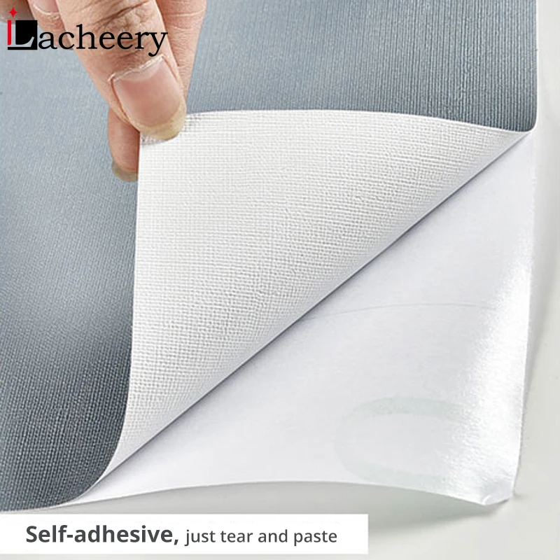 

PVC Self Adhesive Wallpaper Matte Removable Sticker Waterproof Kitchen Cupboard Table Furniture Renovation Wall Paper Home Decor