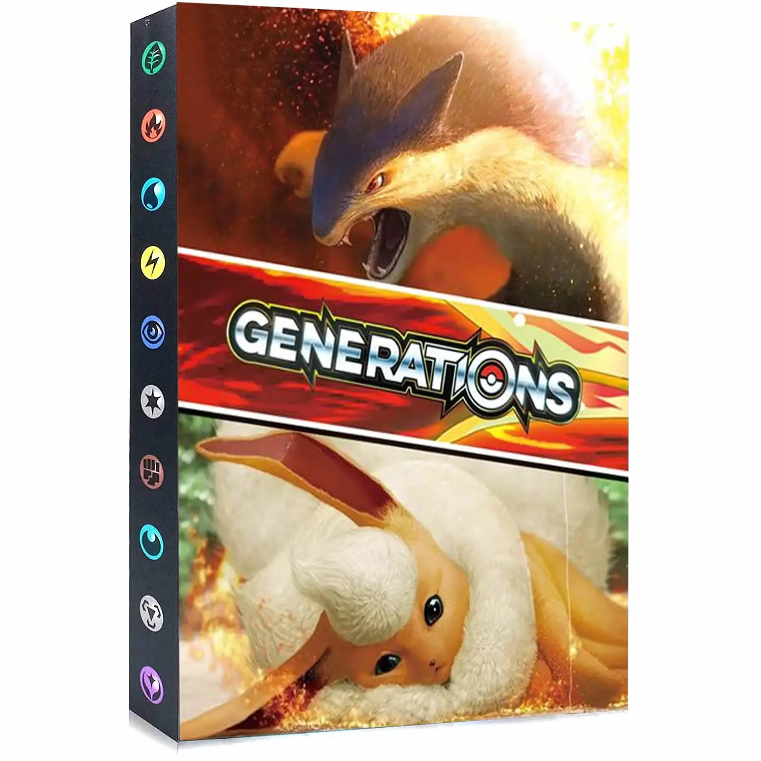 

Pokemon Cards Album Book New 240Pcs children Anime Collectors Binder Cool Game GX Card Holder Folder Best Selling kids Toys Gift