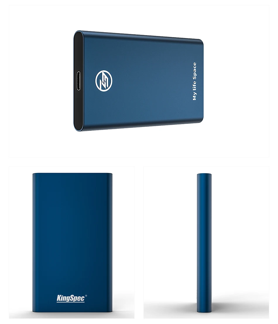 KingSpec портативный SSD 240gb ssd 1 ТБ hdd Внешний SSD Тип C USB3.1 2 ТБ Externe Festplatte жесткий диск для ноутбуков, mac Linux