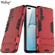 Phone Bumper For Realme X50 5G Case Shockproof Armor Robot Silicone Hard PC Protective Cover For Realme X50 Shell For Realme X50