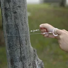 Портативная проволочная пила из нержавеющей стали, ручная цепная пила из стального каната для повседневного использования, для дикой природы, для выживания в чрезвычайных ситуациях, оборудование