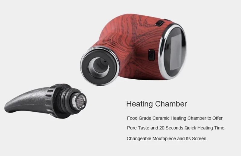 TAPHOO PipeVape лучшая портативная электронная сигарета сухой травы vape ручка Труба Форма e труба сухой травы испаритель