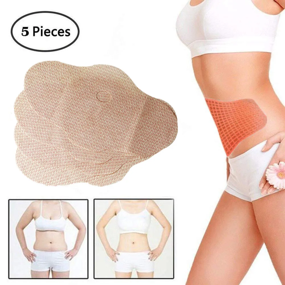 5 шт. патч для похудения от ожирения на живот потеря жира пупок палка сжигание