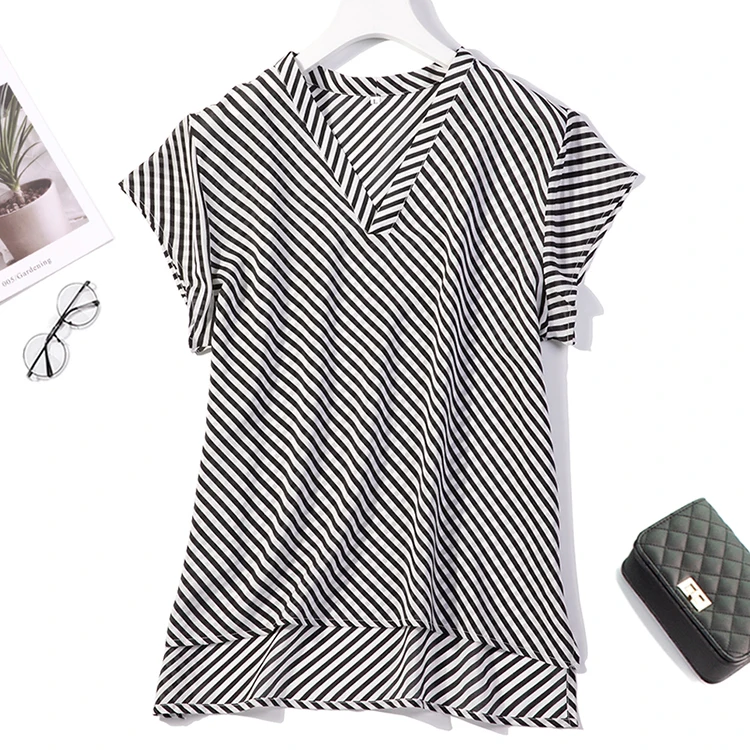 Женская длинная рубашка из 100% чистого шелка блузка с v образным вырезом и