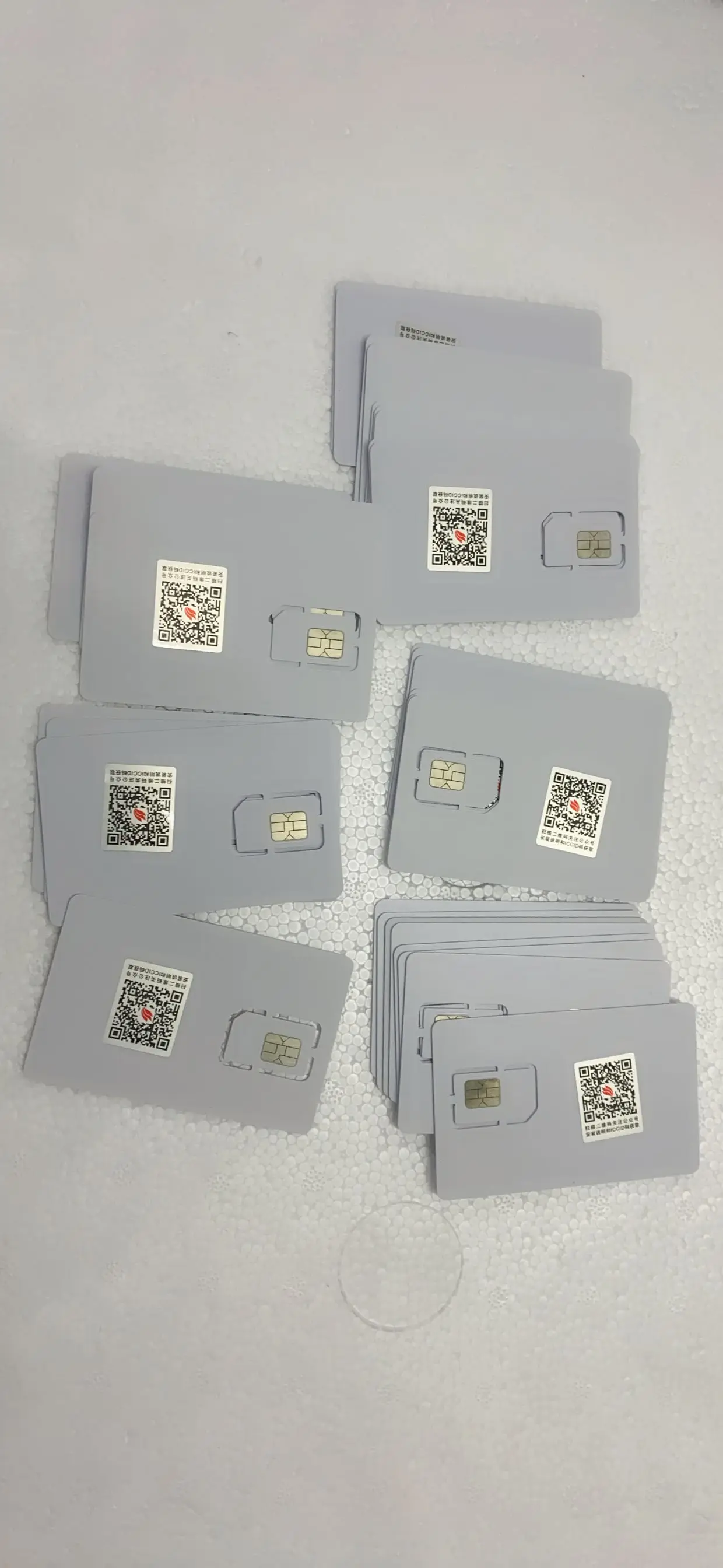 Nano Micro SIM-карта GN SIM-разблокировка Sim-карта записываемая программируемая чистая ICCID