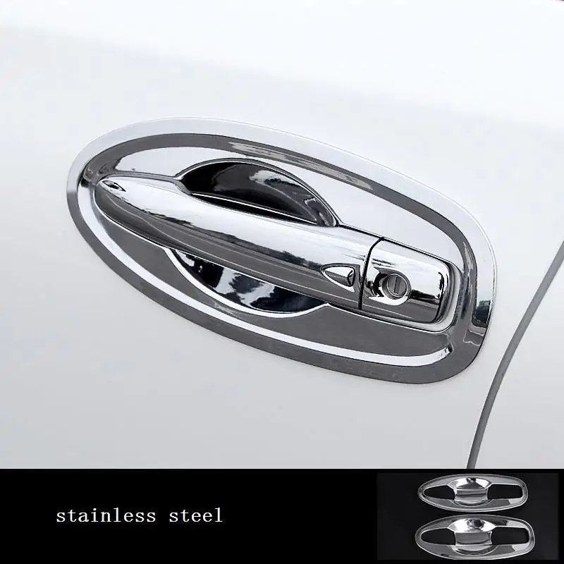 Автомобильная хромированная задняя панель багажника для автомобиля крыло