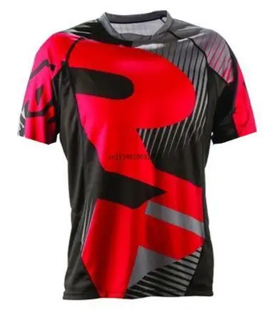 

2021 Enduro Bike Jerseys Motocross Racing Jersey Downhill Dh Short Sleeve Cycling Clothes Mx Summer RACE FACE Mtb T-shirt