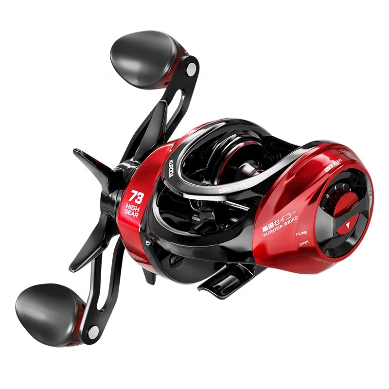 

Bait Casting Reel 10kg Max Drag jig Reel 18+1BB 7.3:1High Speed Gear Ratio Saltwater Freshwater fishing wheel Fishing Reel
