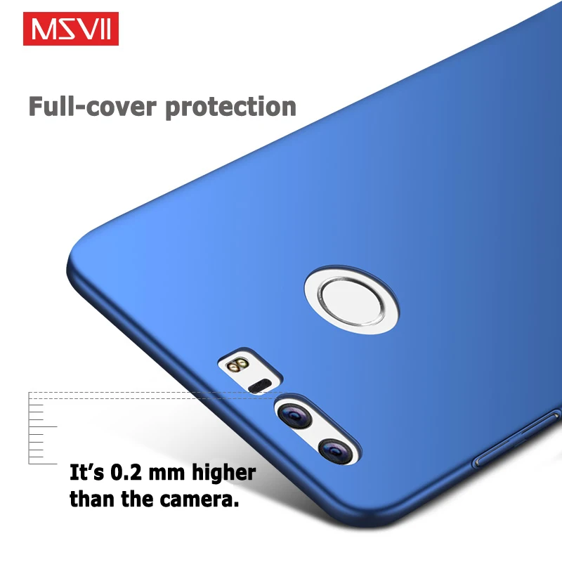 Матовый чехол MSVII для Huawei Honor 8 Lite из поликарбоната 8X Max 8C 8A Pro чехлы|Бамперы| |