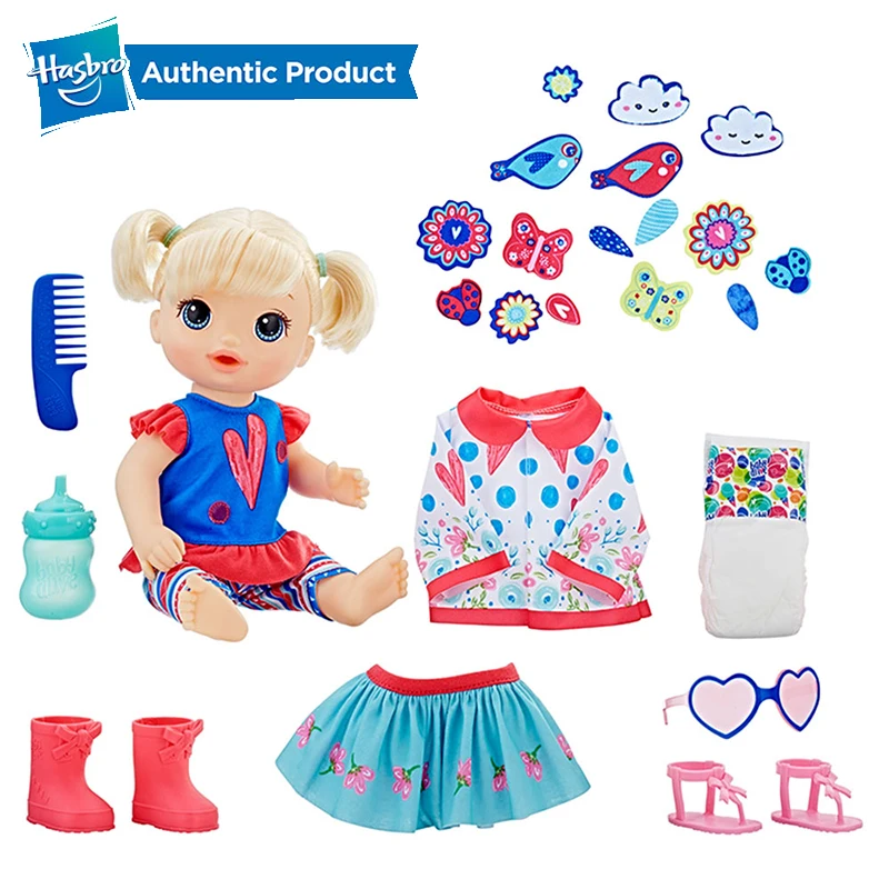 Hasbro Baby Alive так много стильные игрушки реалистичные Reborn Baby нарядные куклы Обучающие Детские куклы Подарки для девочек детские игрушки