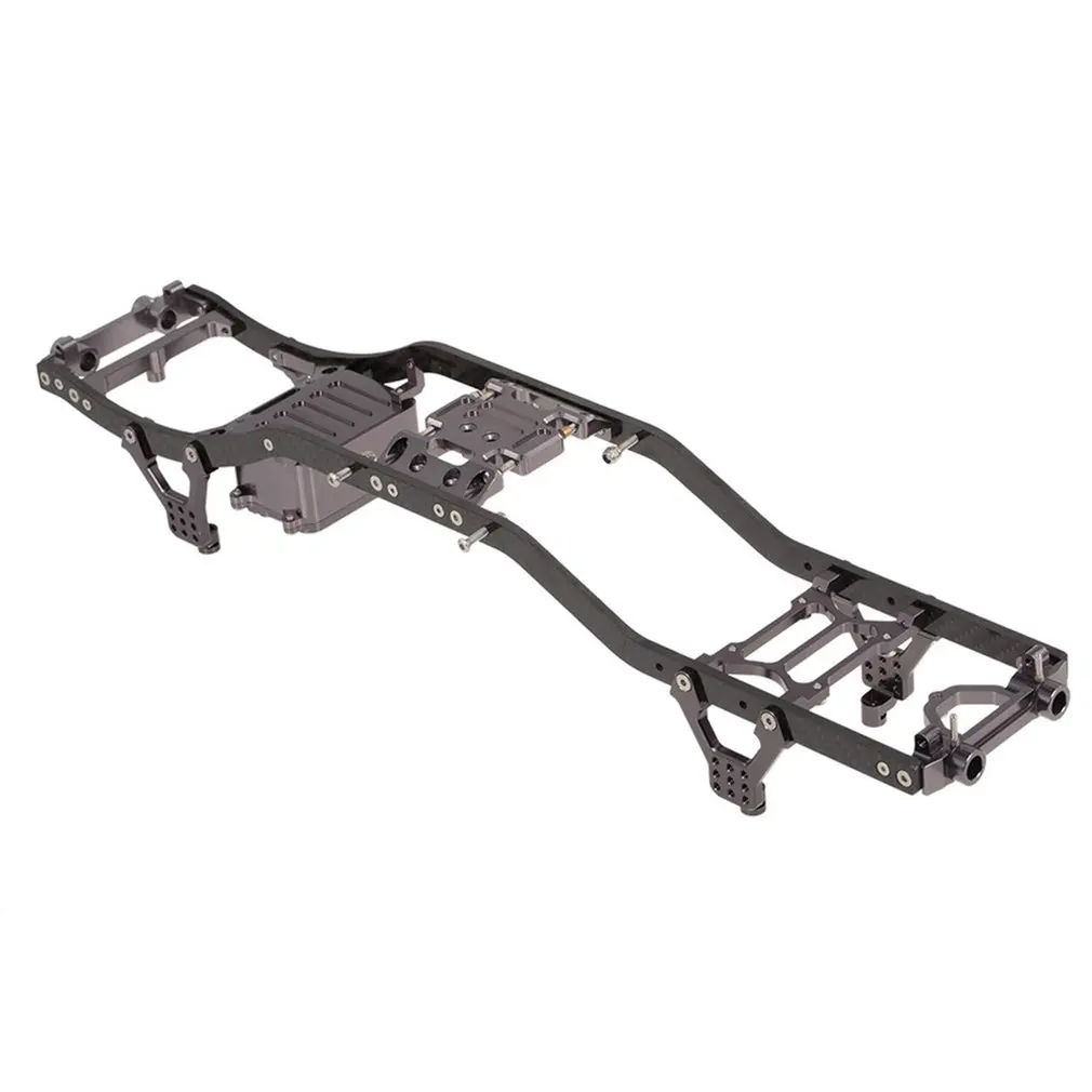 

SCX10 313mm Wheelbase 12.3inch Carbon Fiber Frame Girder Chassis Frame Rails For 1/10 Axial SCX10 RC Crawler Truck Off-Road Car
