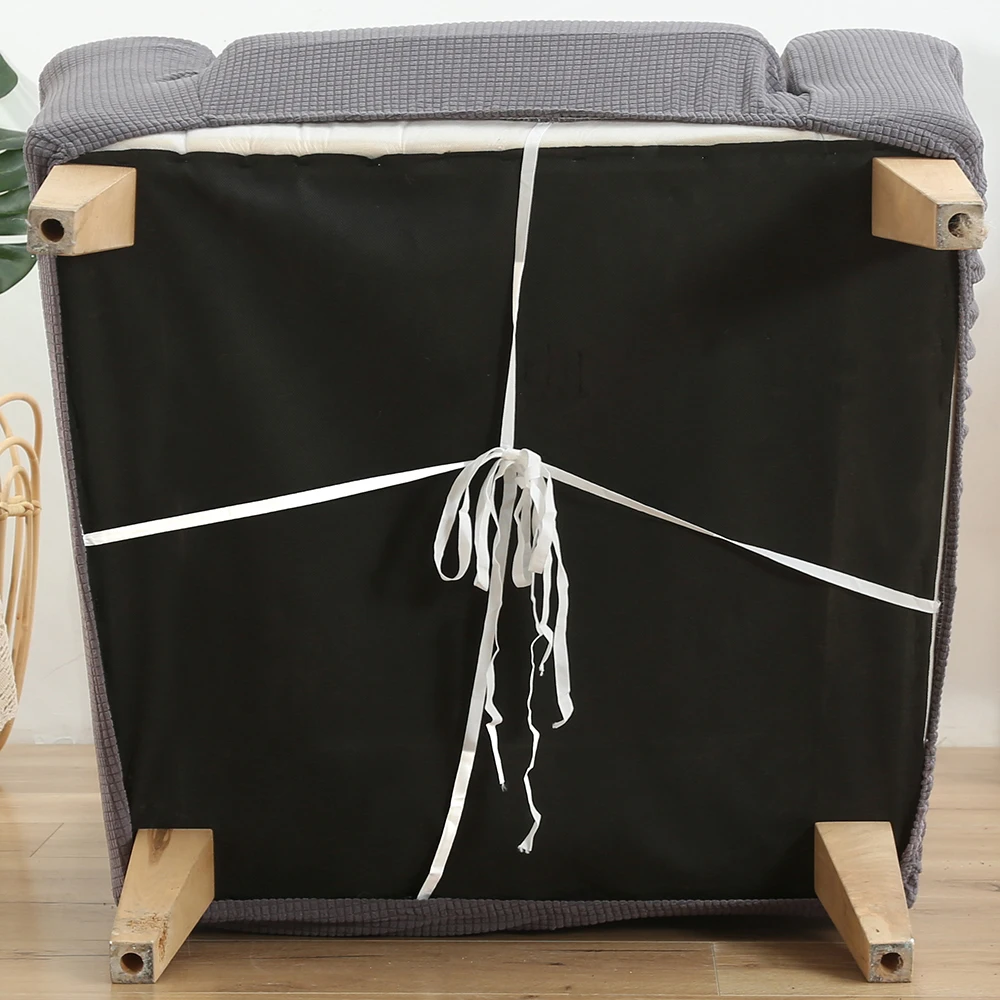 Waterproof Sloping Arm King Back Chair Cover Elastic Armchair Wingback Wing Sofa Stretch Protector SlipCover#1 | Дом и сад