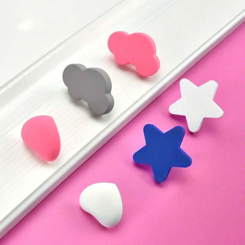 Новая детская резиновая ручка с защитой от ударов мультяшный персонаж шкаф дверь