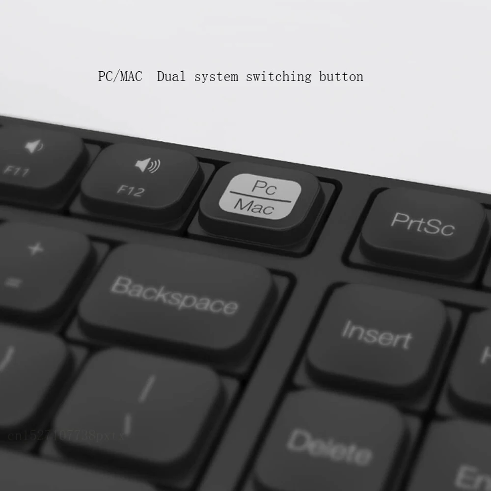 Xiaomi Mijia MIIIW RF 2 4 ГГц Беспроводная Офисная Клавиатура и мышь комплект 104 клавиш для