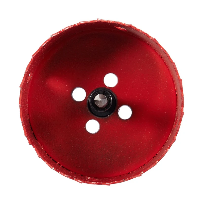 80 мм Диаметр реза 30 глубина сверла металлическое Отверстие пила Резак красный +