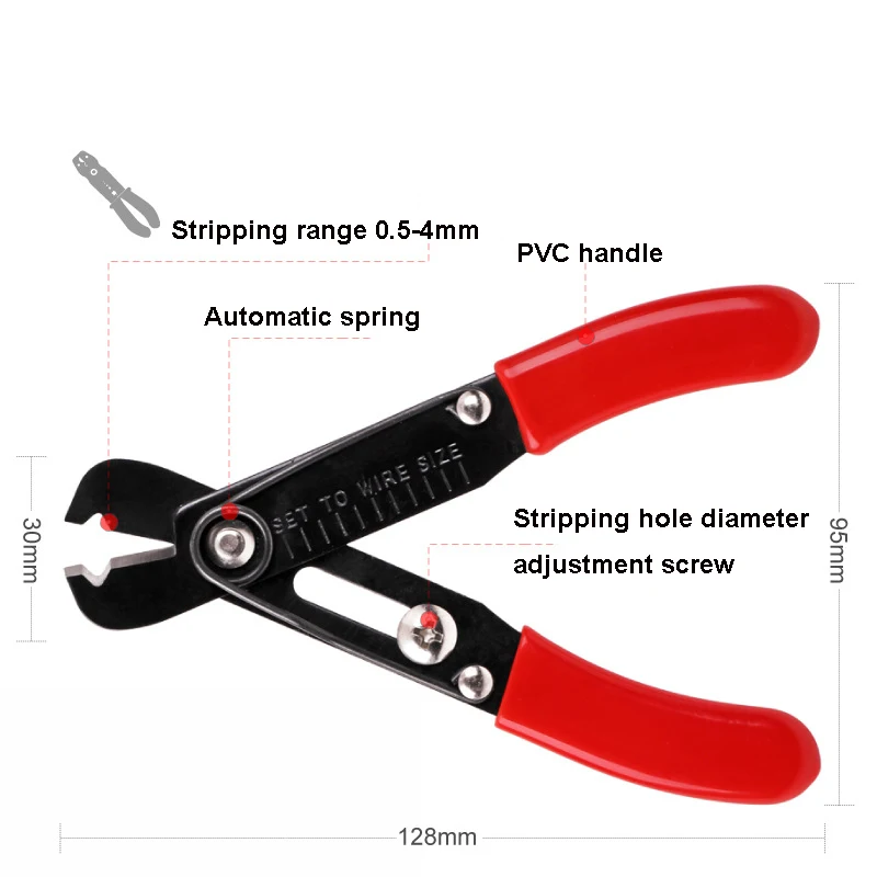 Плоскогубцы для зачистки проводов 5 дюймов инструмент обжима