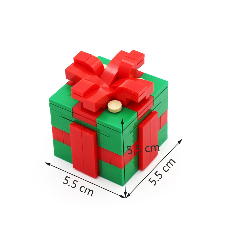 Exquisite Christmas Ring Jewelry Box New Style Building Block Brick Assembles MOC DIY Parts Creative Toys For Proposal Gift | Игрушки и