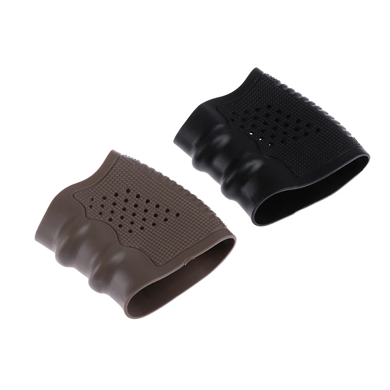 

Handgun Rubber Military Accessory Sleeve Anti Slip Airsoft shooting Hunting Black Green Khaki Gun Grip Glove Protect Cover