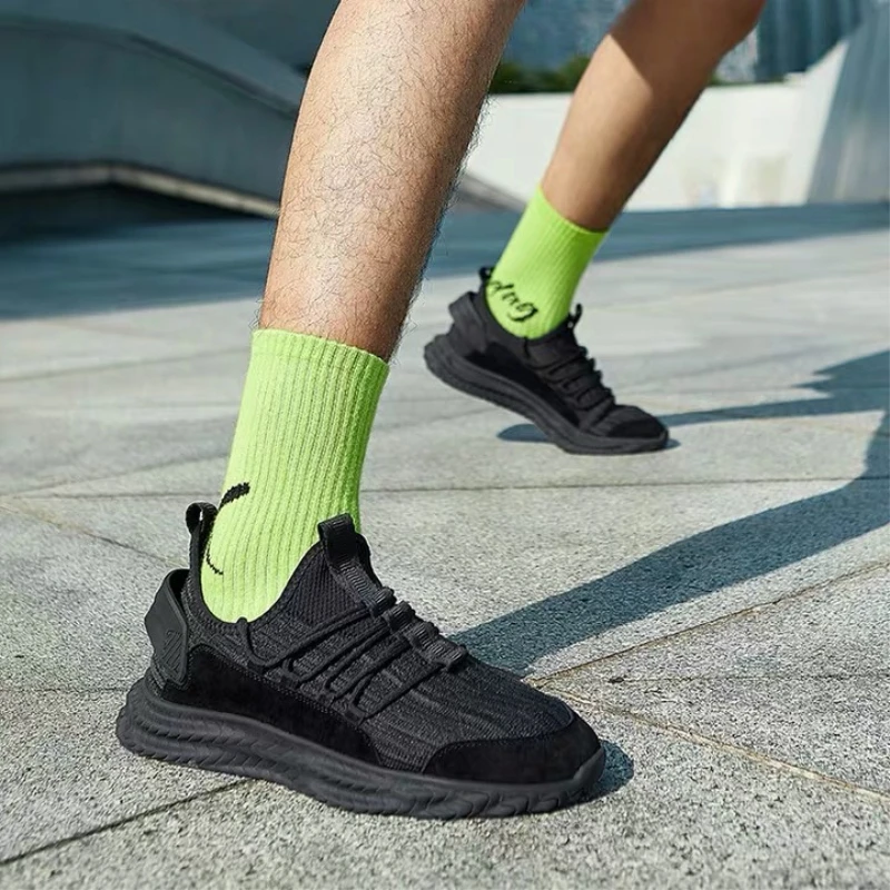 

Men Shoes Lightweight Mesh Sports Shoes Breathable Male Black Sneakers Zapatillas Hombre Deportiva Walking Shoes Man Trainers