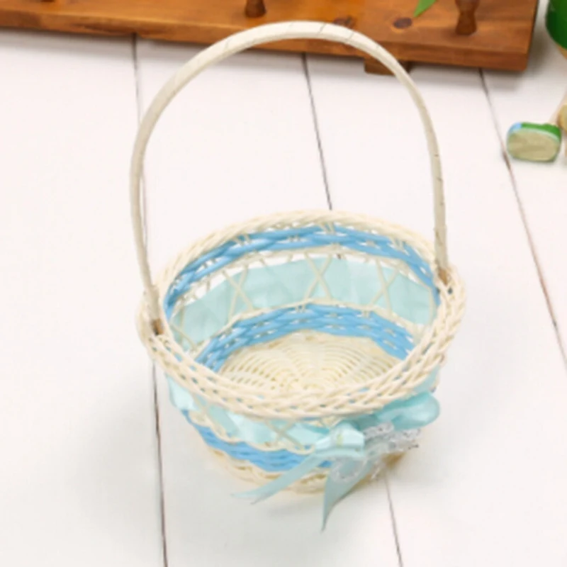 7x13cm Органайзер для мелочей ручной работы из ротанга коробка для растений плетеная корзина кассеты для рассады морская корзина для травянистых растений солома садовый цветочный горшок - Цвет: 7x13cm