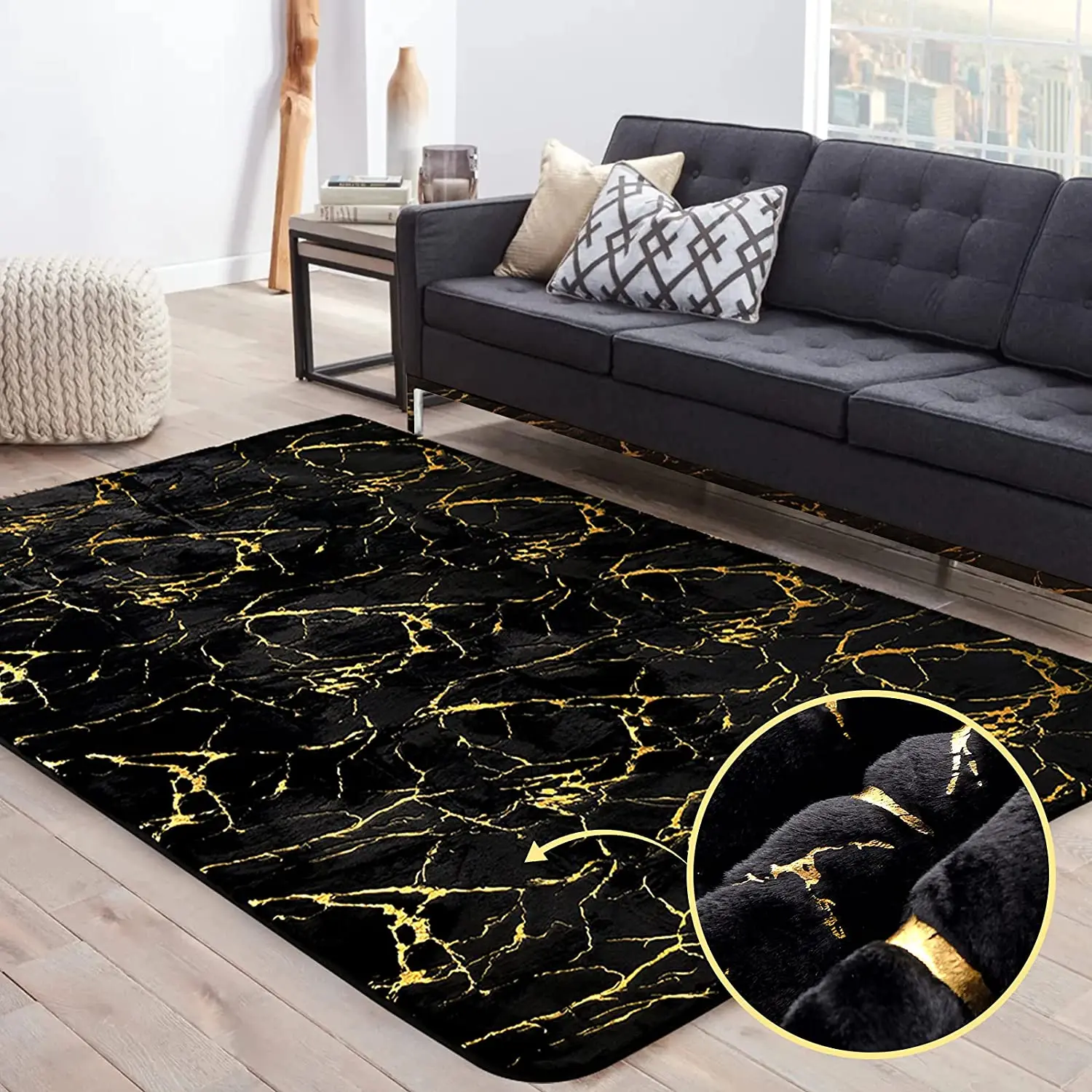 

Bubble Kiss Metallic Design Thicker Soft Carpets Area Rugs Fluffy Rectangular Plush Velvet Home Decorative Carpet Throw Rug