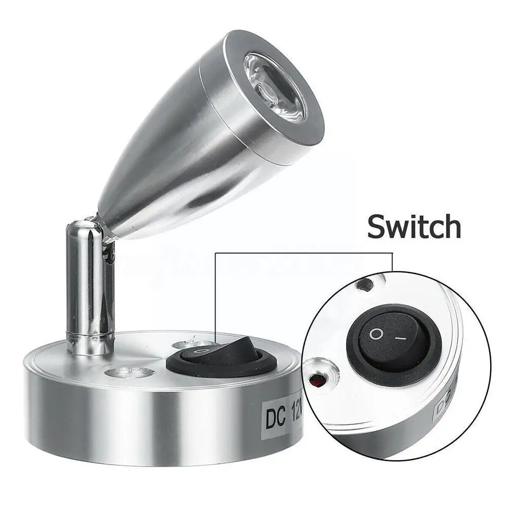 Led With Usb Dimming Rv Reading Light Interface Wall Mounted Lamp Dc12v 24v Boat For Bedroom Interior Moto K3c4 | Автомобили и