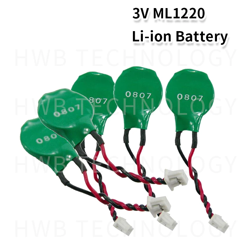 5 шт./для новинки Varta ML1220 3V перезаряжаемая 2-контактная деталь BIOS бесплатная
