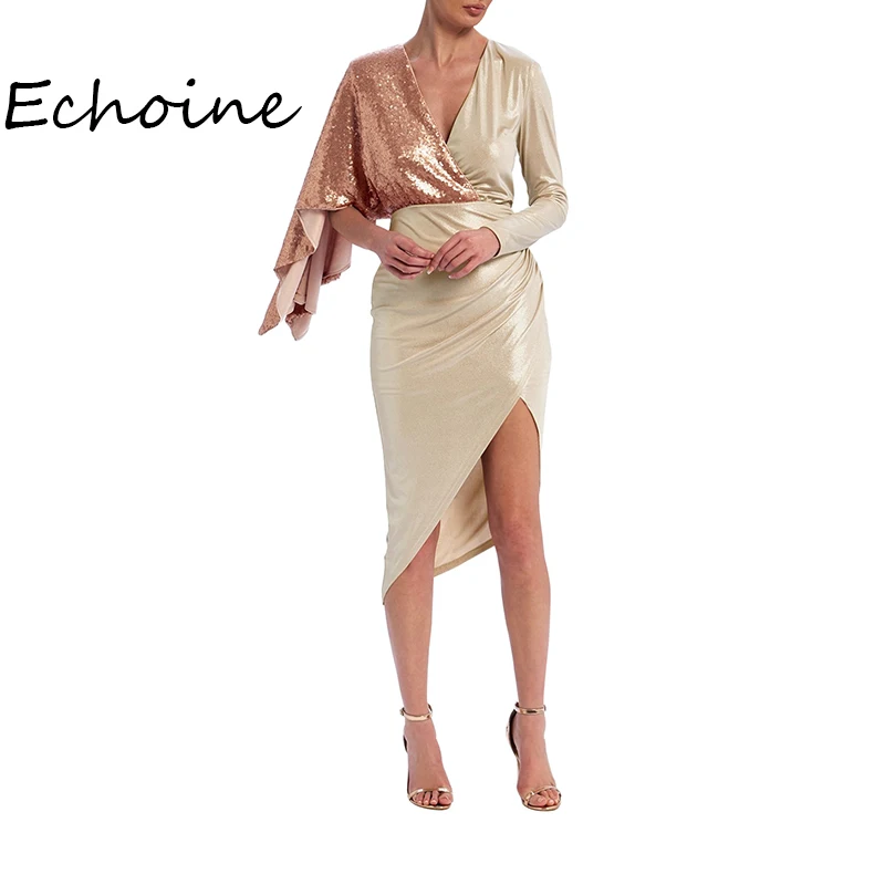 Сексуальные бусы платье в стиле пэчворк с блестками необычное облегающее