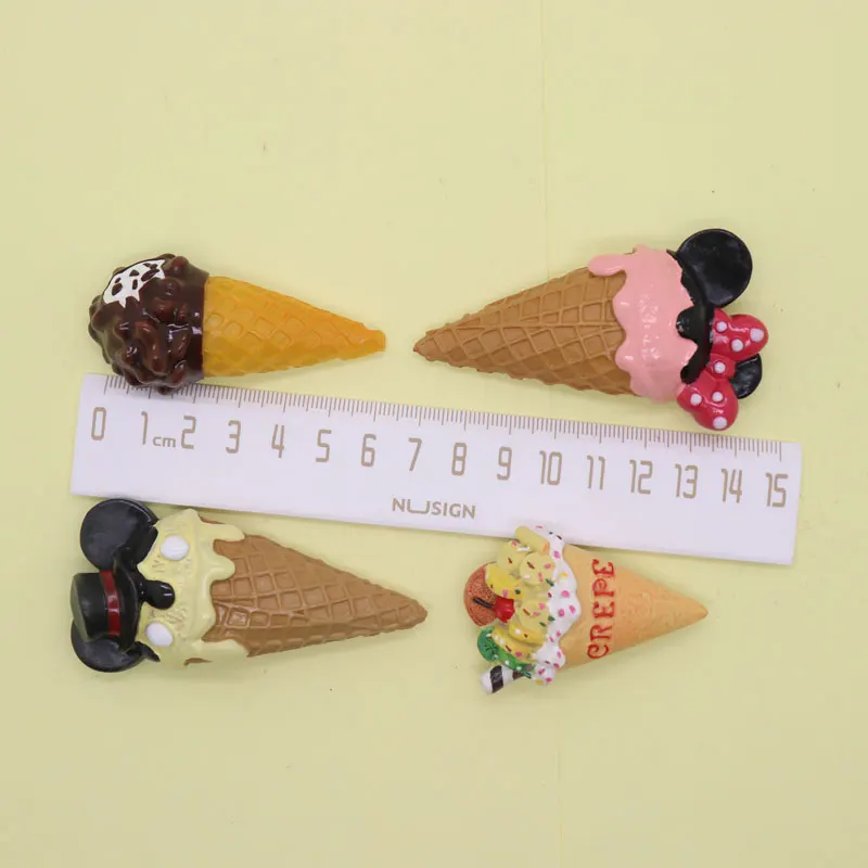 Магнит на холодильник мороженое мультяшная Милая еда детское украшение для