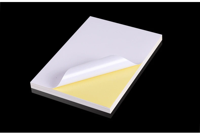 100 Sheets A4 200sheets A3 Laser Inkjet Printer Copier Craft Paper White Self Adhesive Sticker Label Matte Surface Sheet |