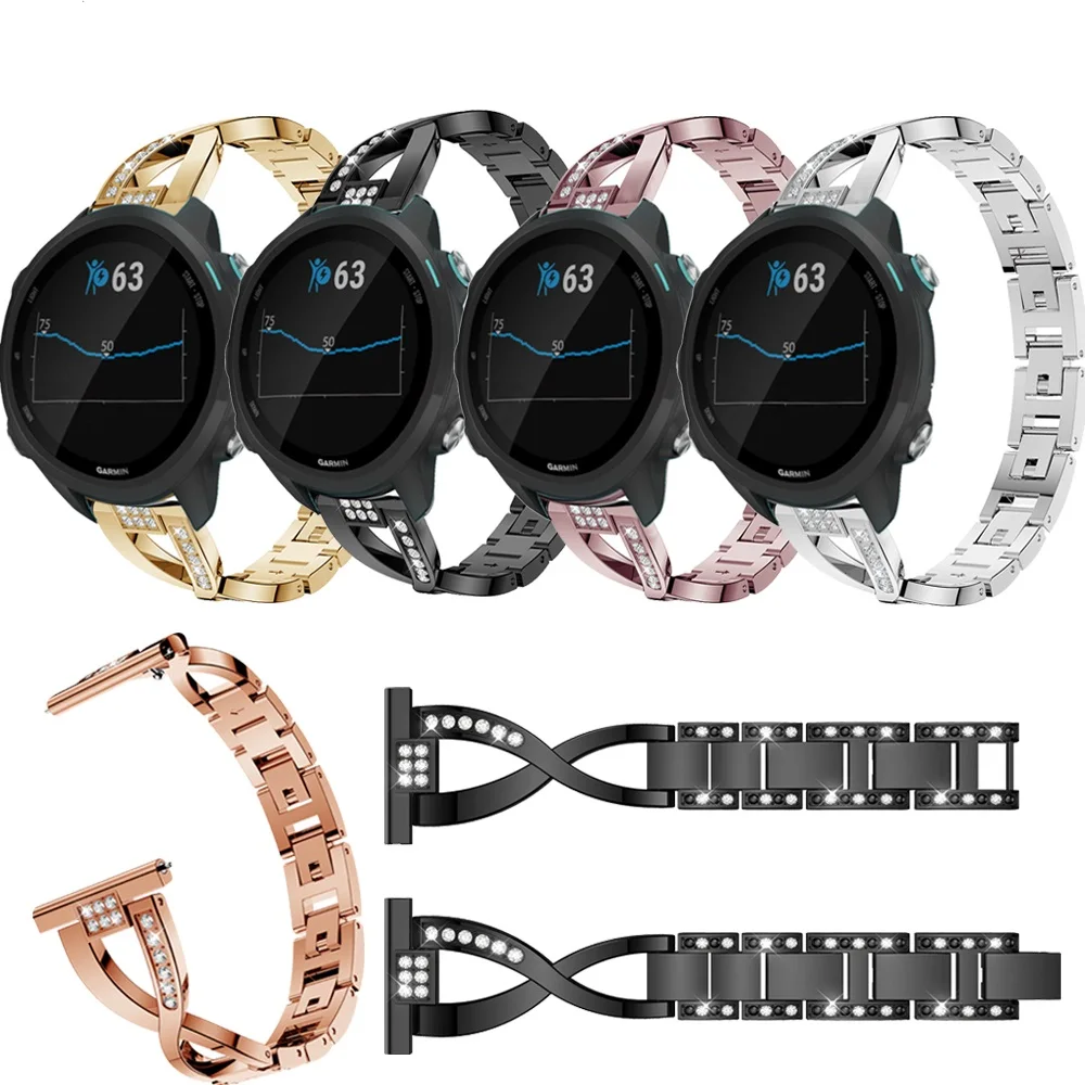 

Ремешок из цинкового сплава для Galaxy Watch 3 42 мм, Samsung active 2, 20 мм, 245 дюйма